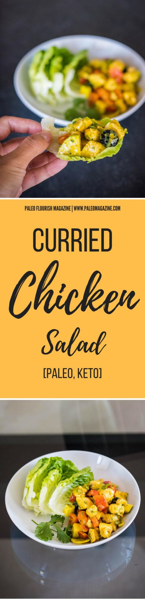Ketogenic Curried Chicken Salad Recipe [Paleo, Keto] #paleo #keto #recipes - https://ketosummit.com/ketogenic-curried-chicken-salad-recipe