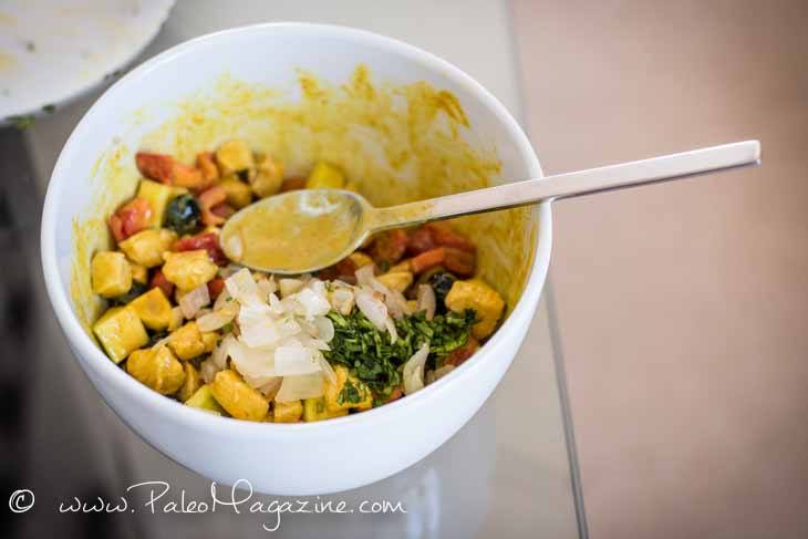 Ketogenic Curried Chicken Salad Recipe [Paleo, Keto] [Paleo, Keto] #paleo #keto #recipes - https://ketosummit.com/ketogenic-curried-chicken-salad-recipe
