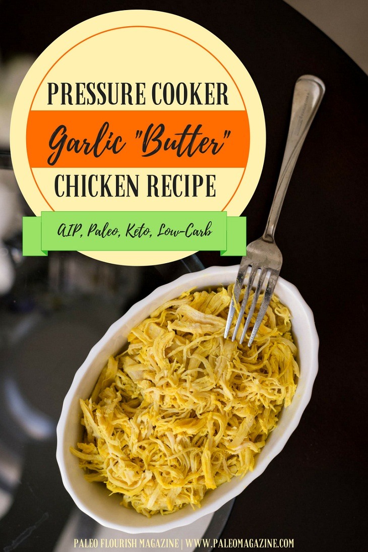 Pressure Cooker Garlic “Butter” Chicken Recipe [AIP, Paleo, Keto, Low-Carb] #paleo #recipes #glutenfree https://ketosummit.com/pressure-cooker-garlic-butter-chicken-recipe
