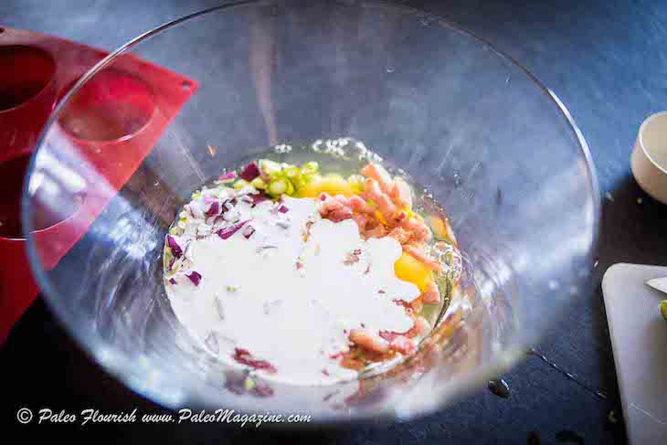 Keto Bacon Asparagus Mini Frittata Recipe [Paleo, Dairy-Free] – How To Make Keto Egg Muffins #keto #paleo #dairy-free #recipe https://ketosummit.com/keto-bacon-asparagus-frittata-recipe