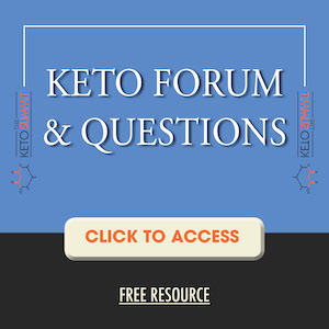 Keto Forum & Questions