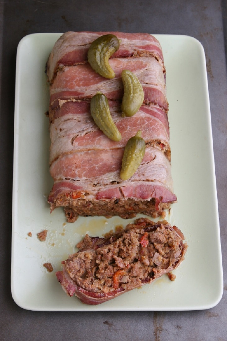 French pate reincarnated as modern keto meatloaf