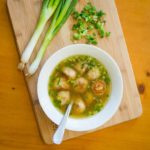 Asian Keto Chicken Meatball Soup Recipe #keto https://ketosummit.com/asian-keto-chicken-meatball-soup-recipe