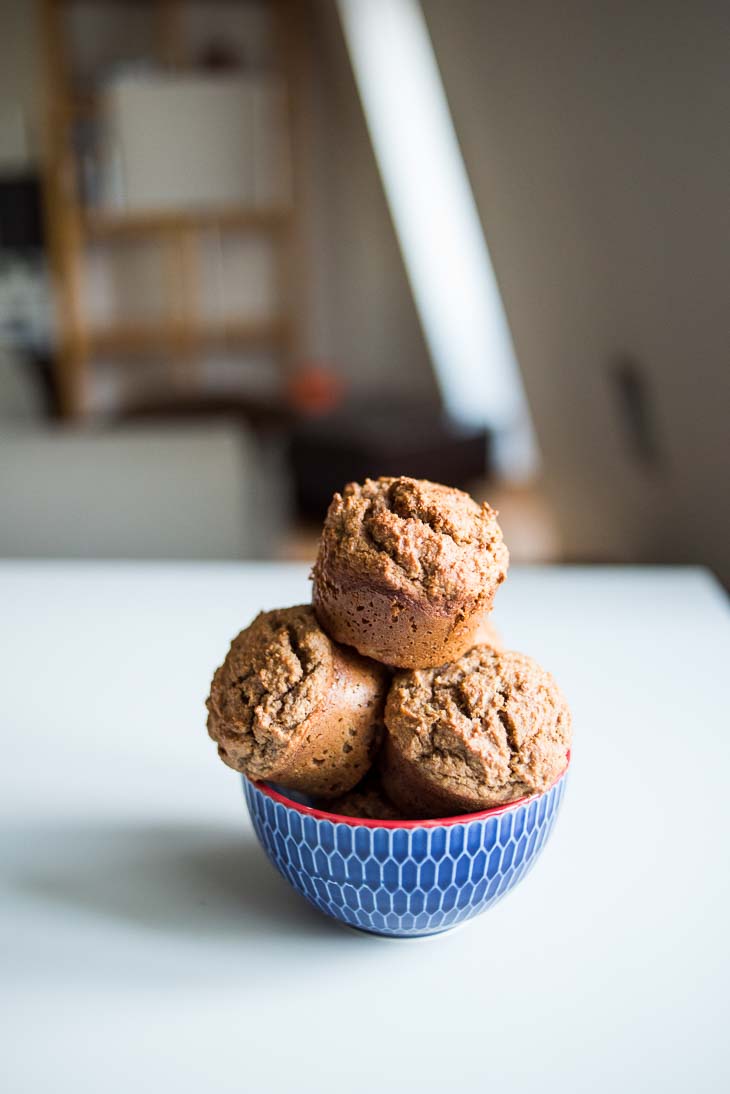 Keto Apple Cinnamon Muffins Recipe (Dairy-Free) #keto https://ketosummit.com/keto-apple-cinnamon-muffins-recipe
