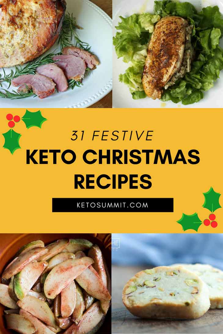 Keto Christmas Recipes To Make You Feel Festive #keto https://ketosummit.com/keto-christmas-recipes