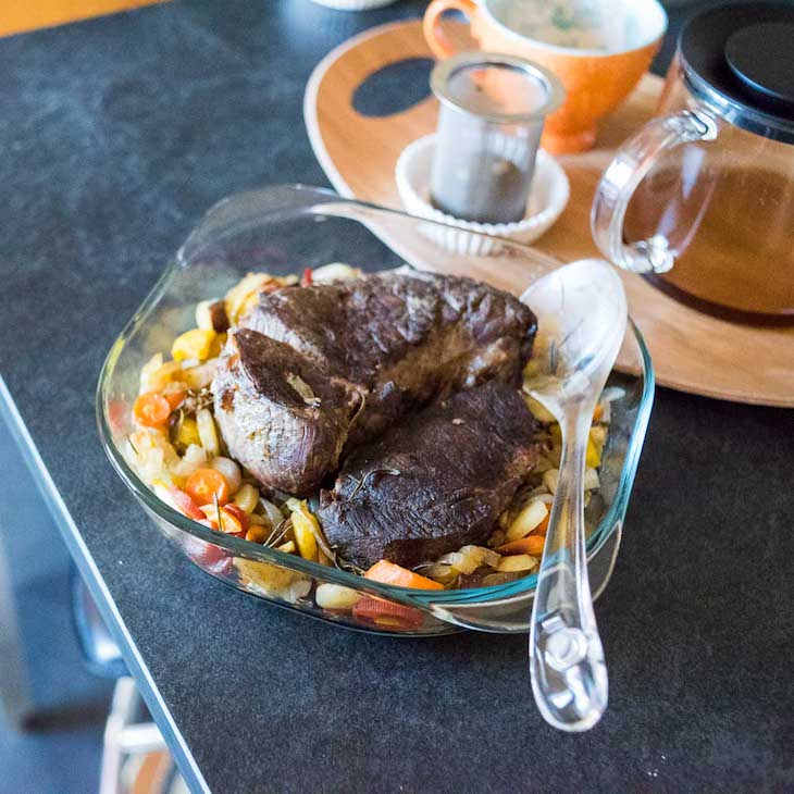 Keto Roast Beef Recipe with Carrots and Onions #keto https://ketosummit.com/keto-roast-beef-recipe