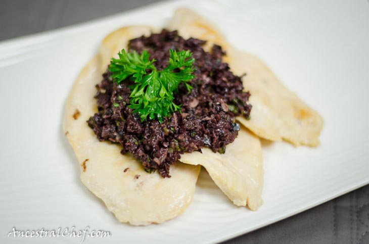 Chicken Breast with Olive Tapenade