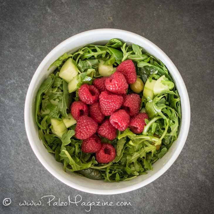 Raspberry Arugula Salad Recipe
