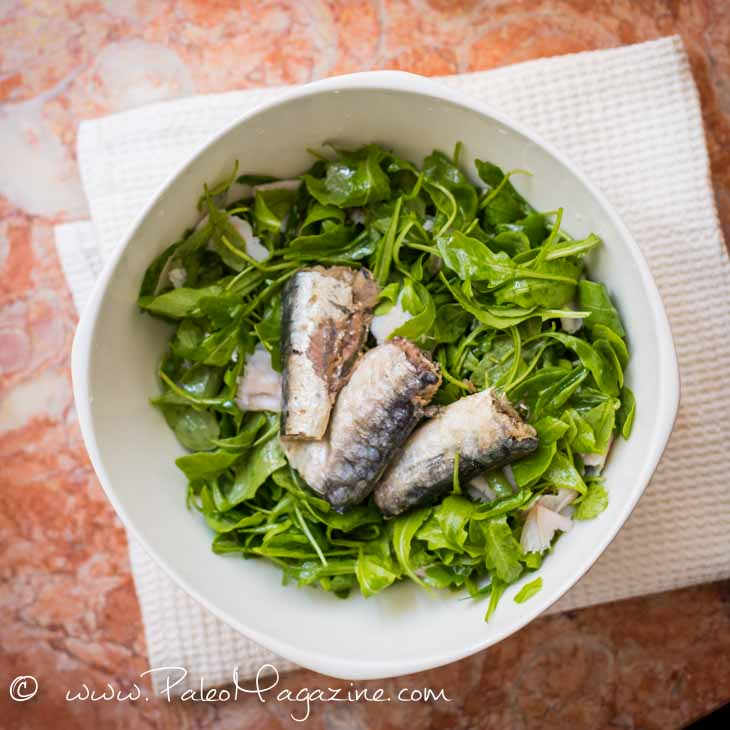 5-Minute Sardines Salad Recipe
