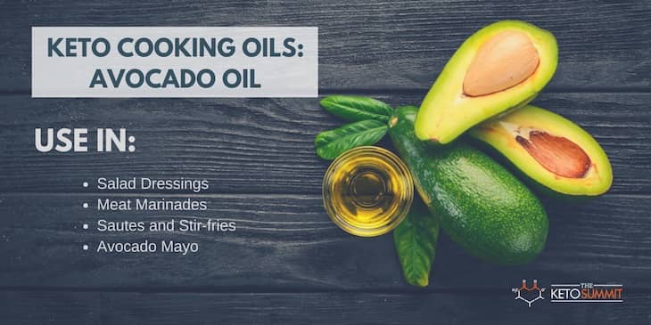 AVOCADO OIL - Best Keto Cooking Oil