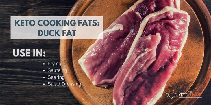 DUCK FAT - Best Keto Cooking Fat