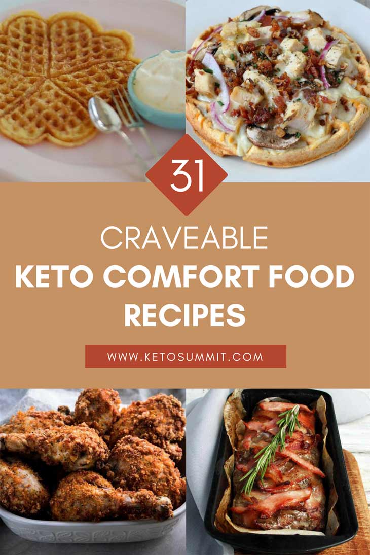 31 Craveable Keto Comfort Food Recipes #keto https://ketosummit.com/keto-comfort-food-recipes