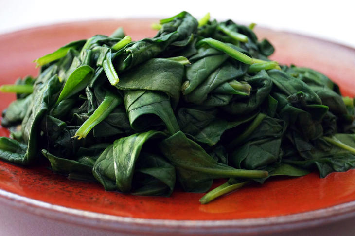 Easy Wilted Baby Spinach Recipe