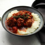 Keto Slow Cooker Rosemary Lamb Meatballs Recipe #keto https://ketosummit.com/keto-slow-cooker-rosemary-lamb-meatballs-recipe