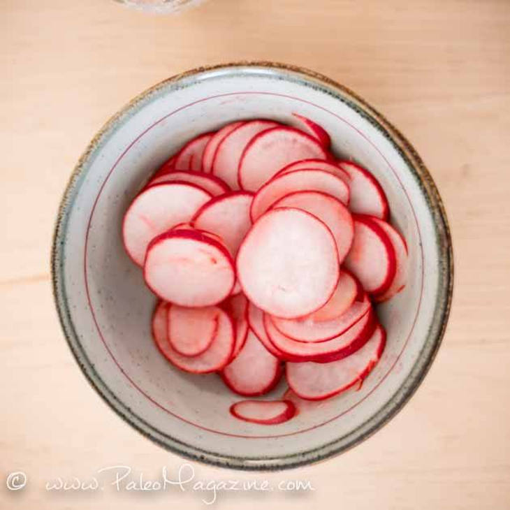 AIP Lime Pickled Radishes