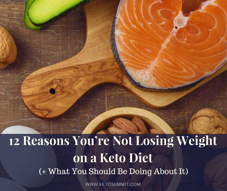 12 Reasons You’re Not Losing Weight on a Keto Diet (+ What You Should Be Doing About It) #keto https://ketosummit.com/reasons-not-losing-weight-keto-diet
