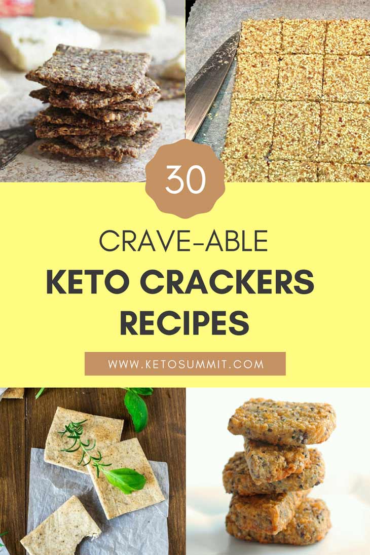 Craveable keto crackers