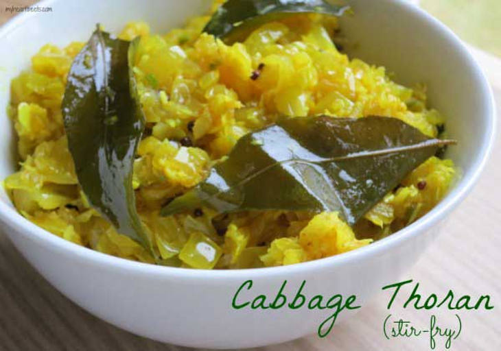 Cabbage Thoran (Stir-Fry)
