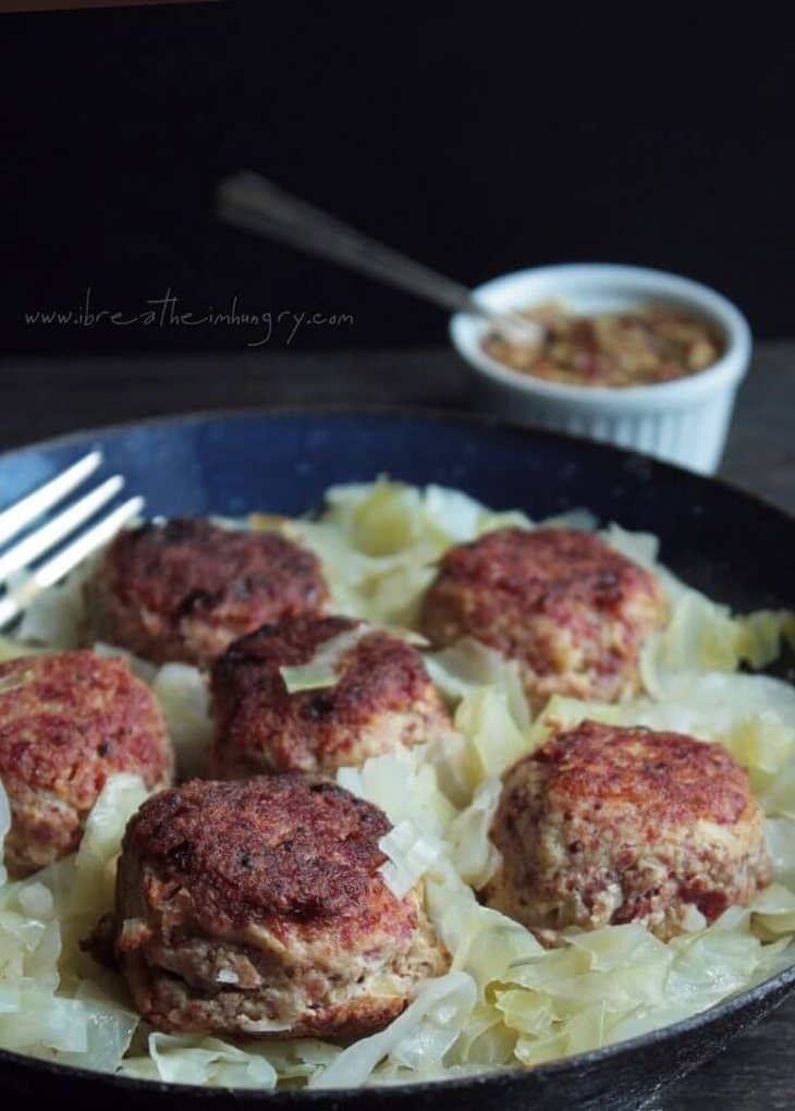 Corned Beef and Cabbage Meatballs