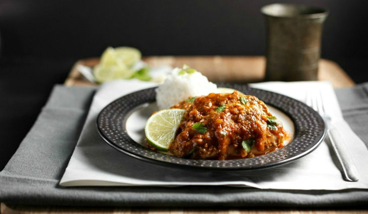 Slow Cooker Garlic Chipotle Lime Chicken