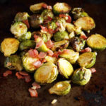 Keto Garlic-Roasted Brussels Sprouts Recipe #keto https://ketosummit.com/keto-roasted-brussels-sprouts-recipe