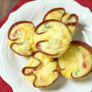 Low-Carb Ham And Egg Cups