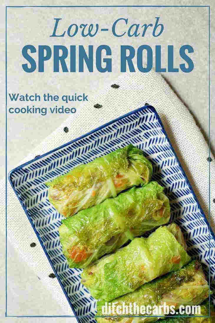 Low-Carb Spring Rolls