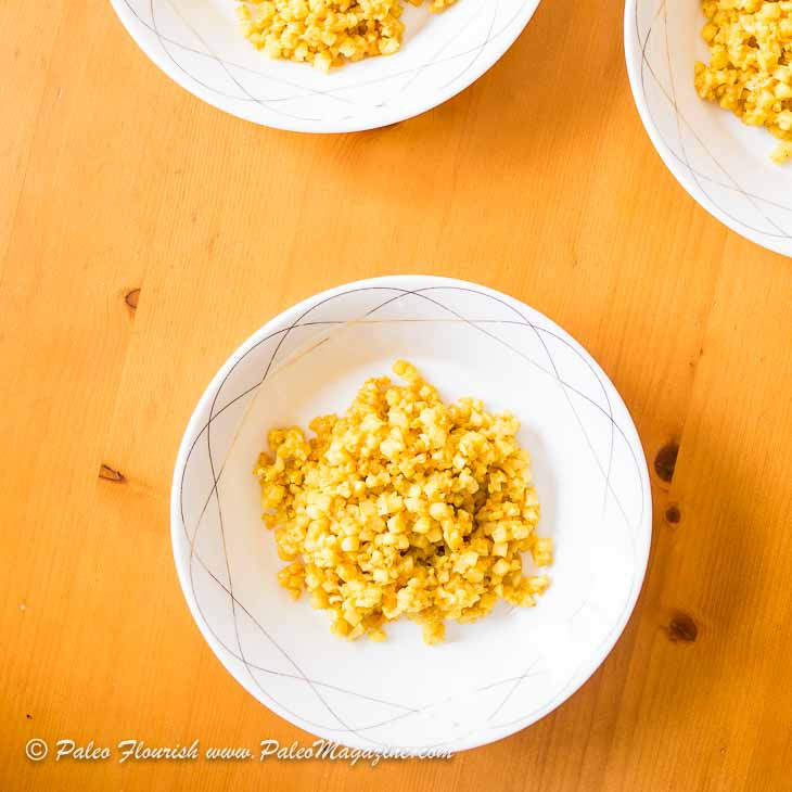 Paleo Turmeric Cauliflower “Rice” Recipe