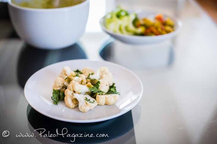 Raw Italian Cauliflower Salad Recipe 