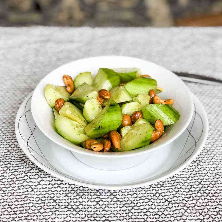 Keto Mexican Lime and Chili Cucumbers Salad