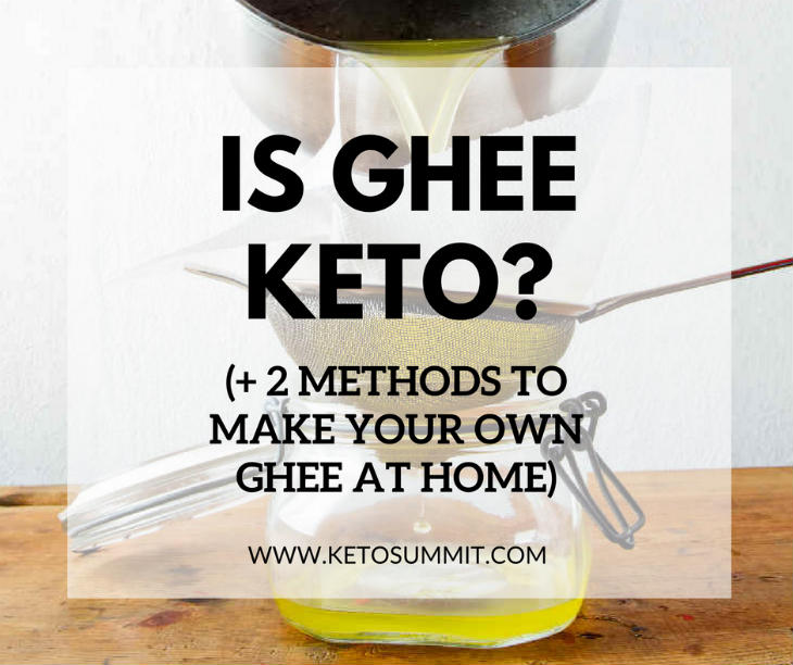 Is Ghee Keto (+ 2 Methods to Make Your Own Ghee at Home) #keto #article https://ketosummit.com/is-ghee-keto