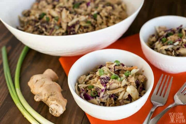 Easy Thai Chicken Salad with Canned Chicken