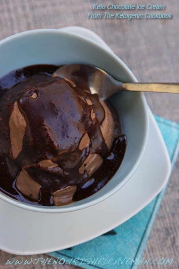 Keto Chocolate Ice Cream And The Ketogenic Cookbook Giveaway