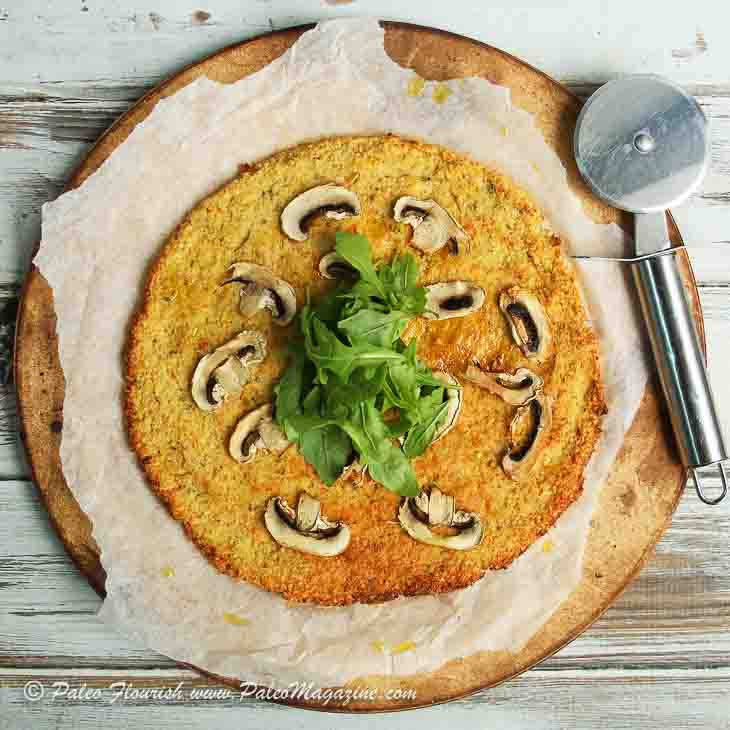 Paleo Cauliflower Crust Pizza Recipe