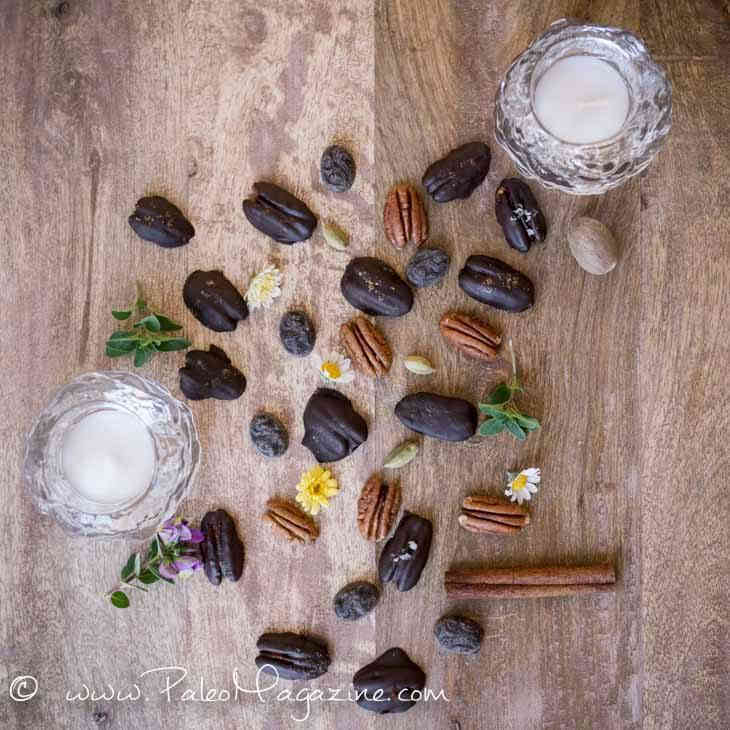 Spiced Chocolate Covered Pecans Recipe