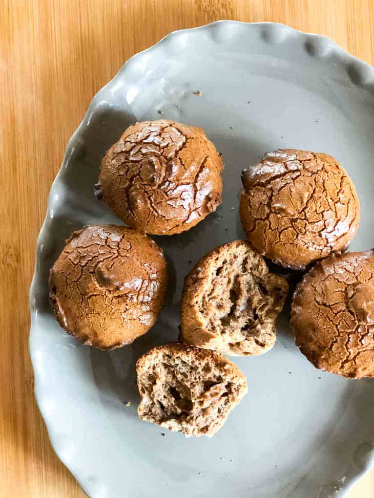 Keto 4-Ingredient Almond Butter Muffins Recipe #keto https://ketosummit.com/keto-almond-butter-muffins-recipe