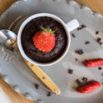 Keto Chocolate Mug Cake Recipe #keto https://ketosummit.com/keto-chocolate-mug-cake-recipe