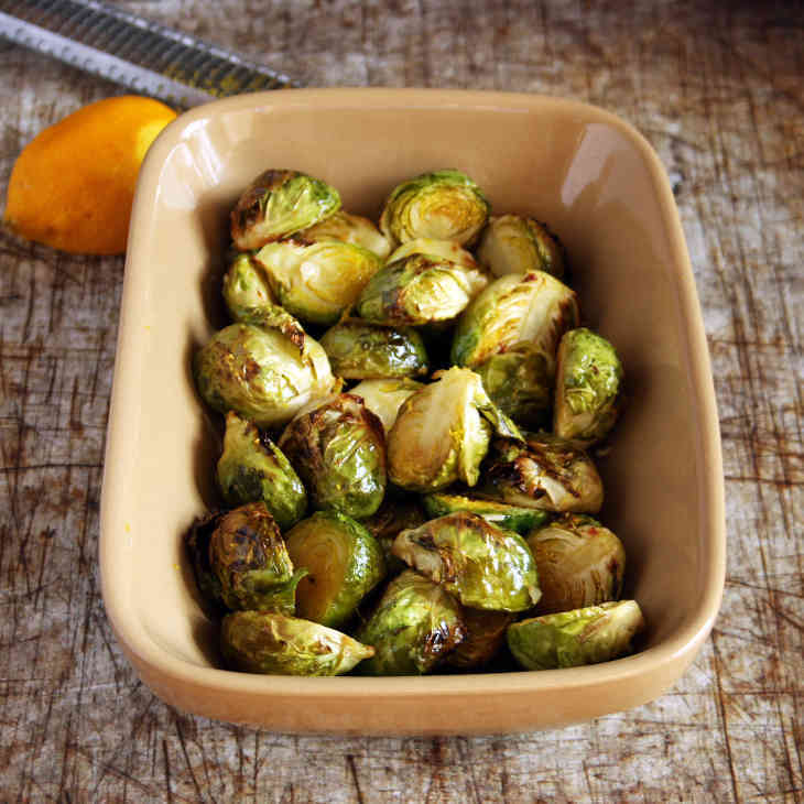 AIP Garlic-Roasted Brussels Sprouts Recipe