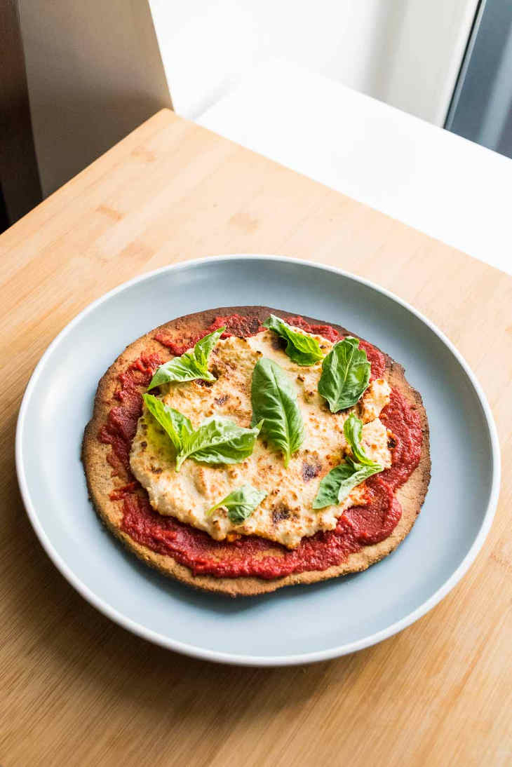 Keto Margherita Pizza Recipe #keto https://ketosummit.com/keto-margherita-pizza-recipe