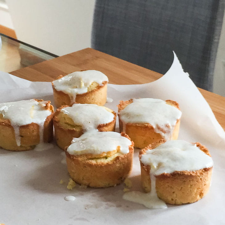 Keto Glazed Coconut Lime Muffins Recipe #keto https://ketosummit.com/keto-coconut-lime-muffins-recipe