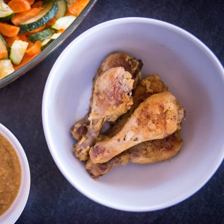 Keto Dijon Smothered Chicken Drumsticks Recipe #keto https://ketosummit.com//keto-dijon-smothered-chicken-drumsticks-recipe