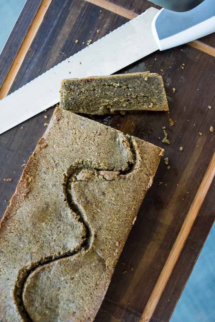 Keto Matcha Bread Recipe #keto https://ketosummit.com/keto-matcha-bread-recipe