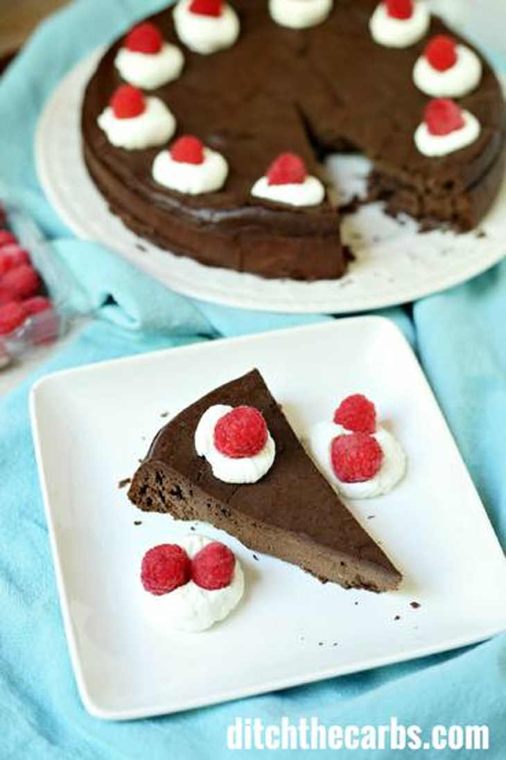 Low-Carb Chocolate-Heaven Cake