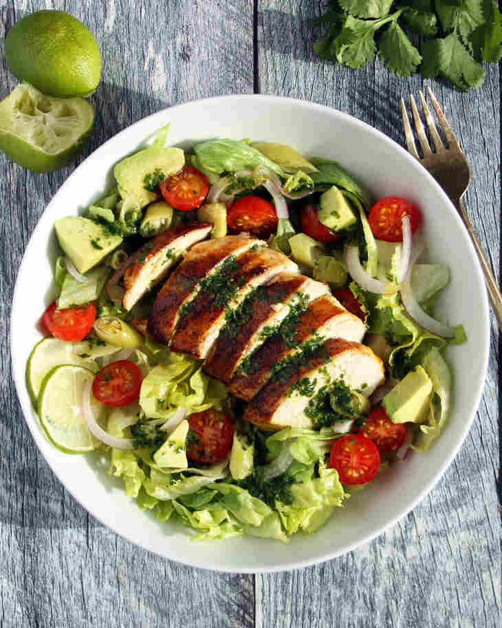 Keto Cilantro Lime Chicken Salad Recipe #keto https://ketosummit.com/keto-cilantro-lime-chicken-salad-recipe