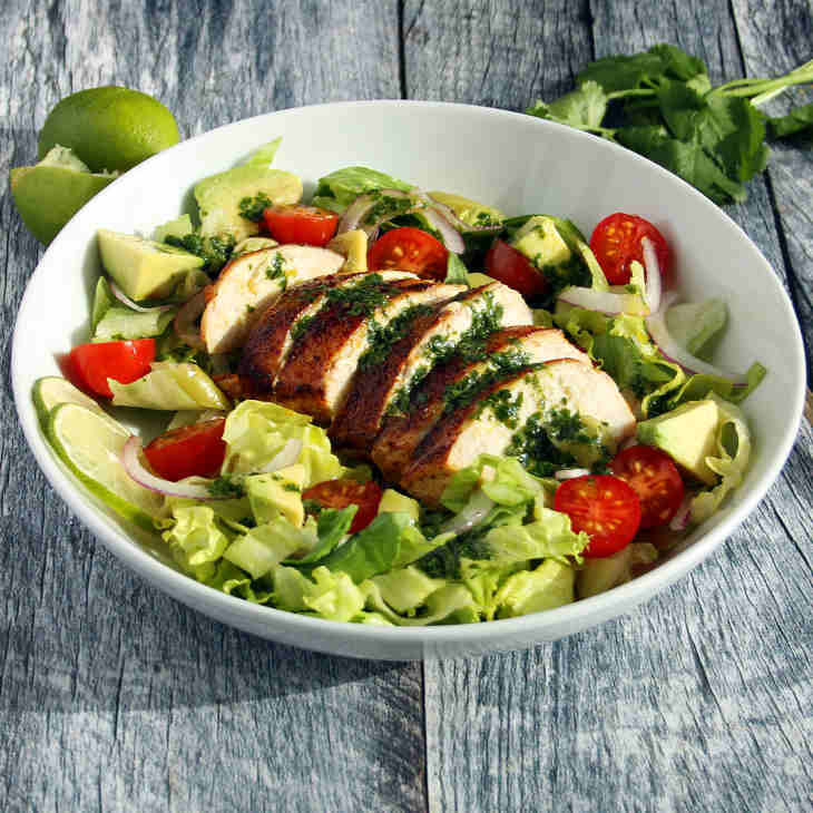Keto Cilantro Lime Chicken Salad Recipe #keto https://ketosummit.com/keto-cilantro-lime-chicken-salad-recipe