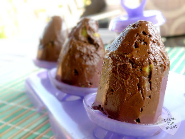 Dairy Free Fudgy Popsicles