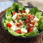 Keto Loaded Egg Salad Recipe #keto https://ketosummit.com/keto-loaded-egg-salad-recipe