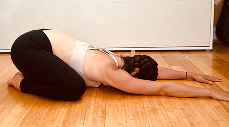 Child's Pose https://ketosummit.com/15-minute-yoga-workout