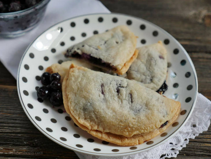 Blueberry and Goat Cheese Hand Pies